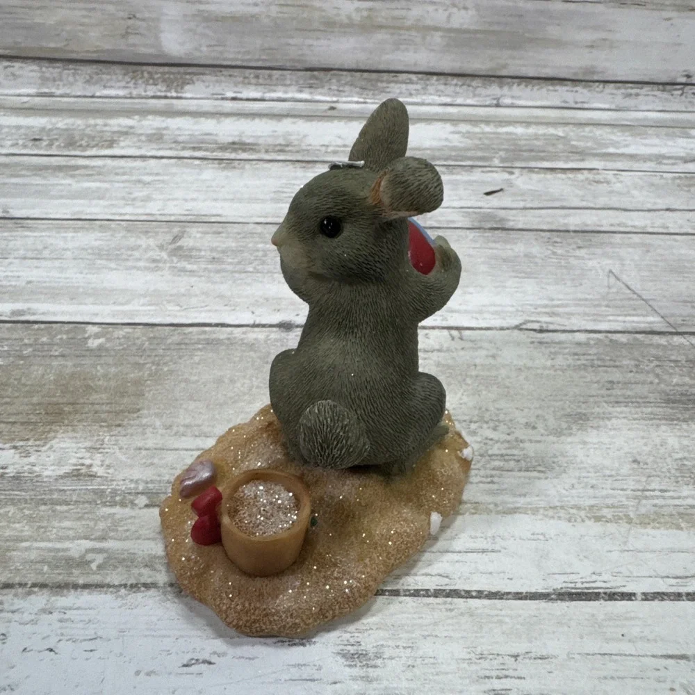 Charming‎ Tails Beach Bunnie Rabbit 83101 Fitz & Floyd Boxed